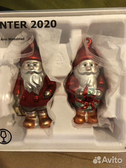 Новые елочные игрушки разных фабрик