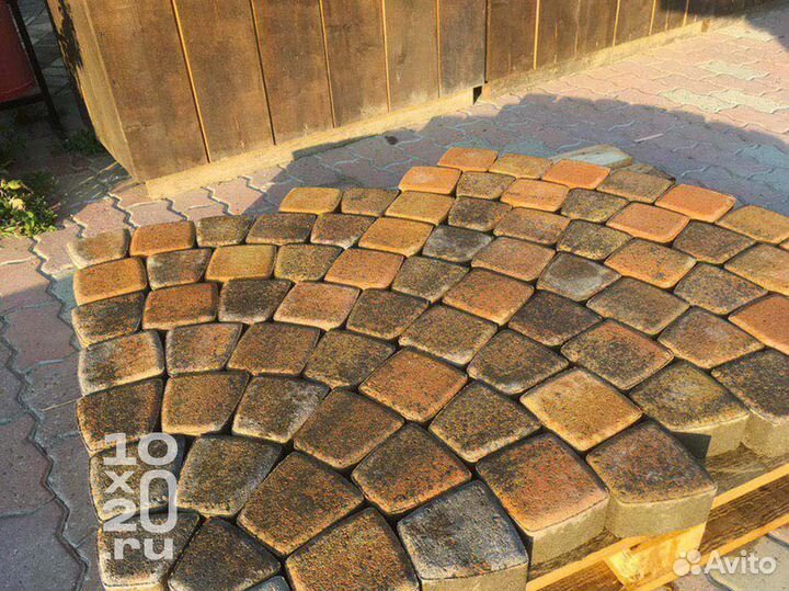 Тротуарная плитка, брусчатка, бордюры под ключ