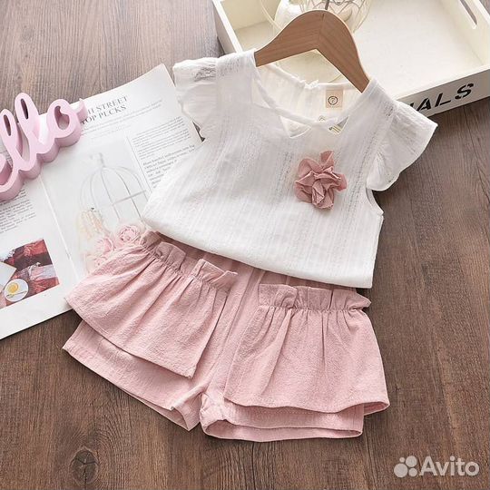 Летний костюм для девочки