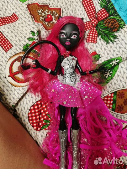 Куклы Монстер Хай Кети нуар Мяулодия Пурсифона зом