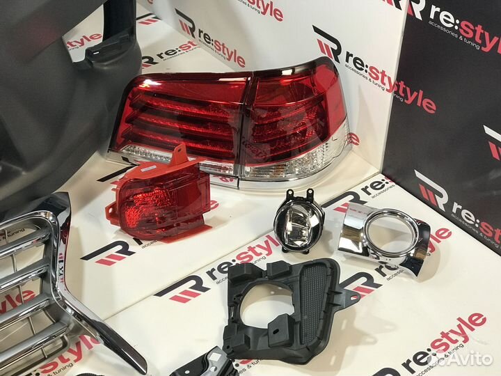 Рестайлинг Lexus LX570 c 07-12г в 12-15г GBT