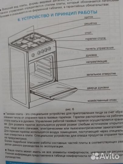 Газовая плита darina