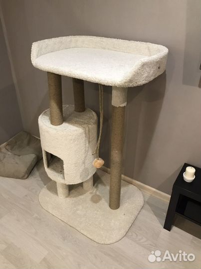 Когтеточка с домиком для мейн-куна «Падишах»