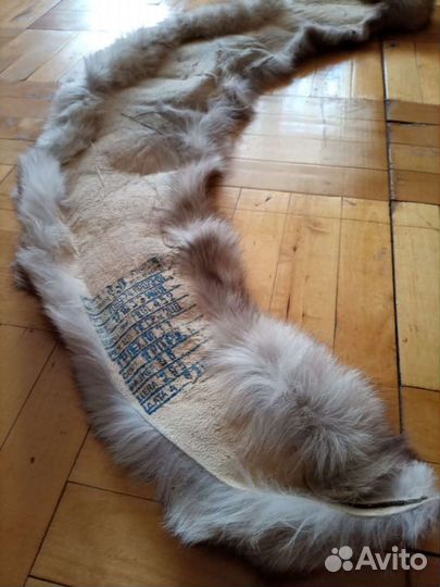 Воротник из песца