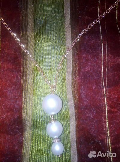 Цепочка с подвеской бижутерия