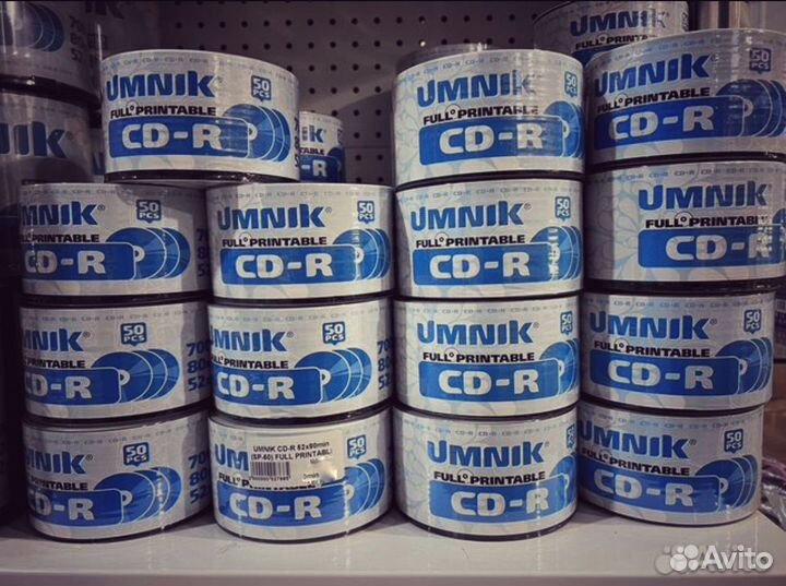 Чистые диски, болванки CD-R