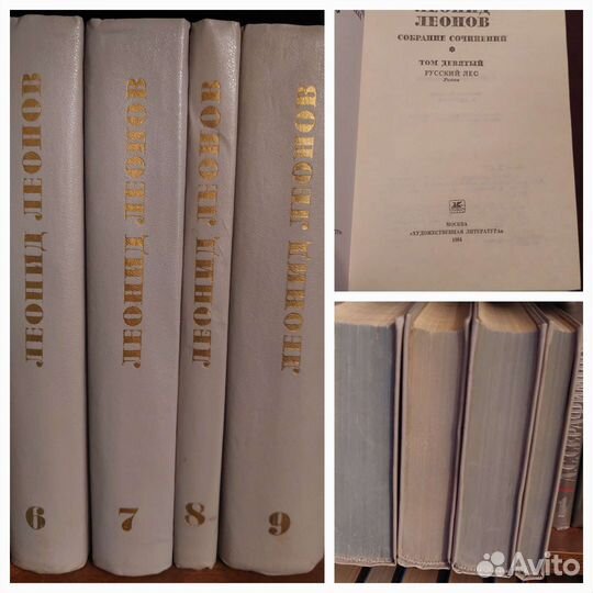 Книги А. Серафимович, Л. Леонов