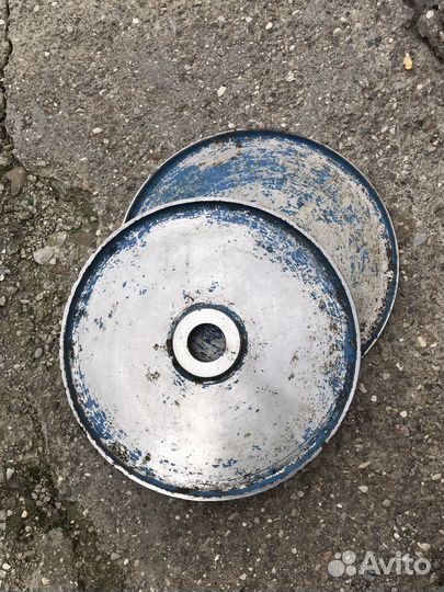 Блины олимпийские 15 килограмм для штанги, СССР