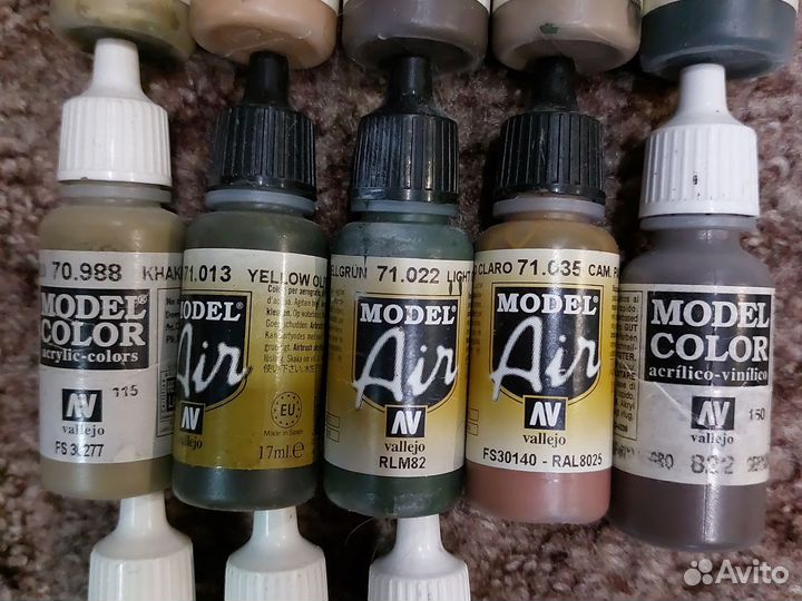 Краска звезда.vallejo акрил