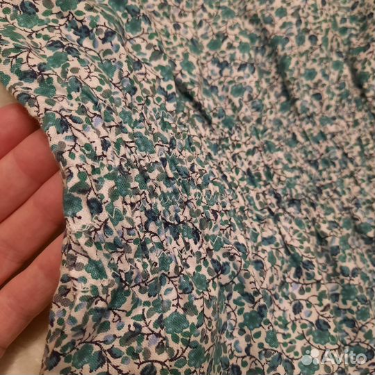 Платье 100 хлопок, размер 40-42, ручная работа