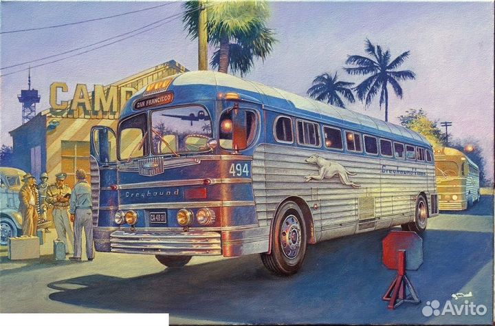 Сборная модель автомобиля Roden Rod816