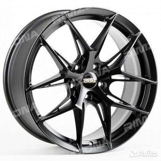 Литой диск BBS R18 5x114.3. Примерка колес