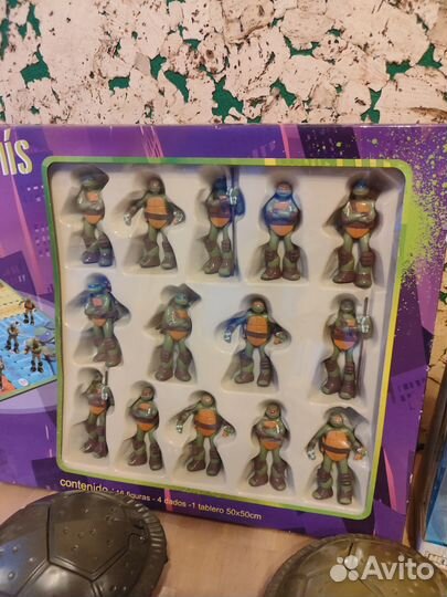 Фигурки черепашки ниндзя