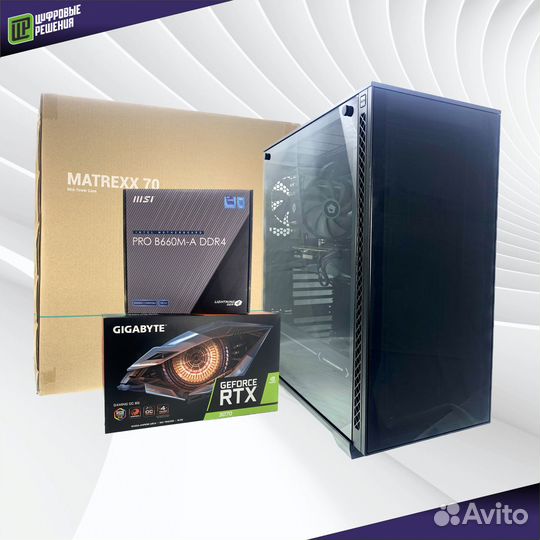 Мощный I5-12400F / RTX3070-8gb / 32RAM / SSD+HDD