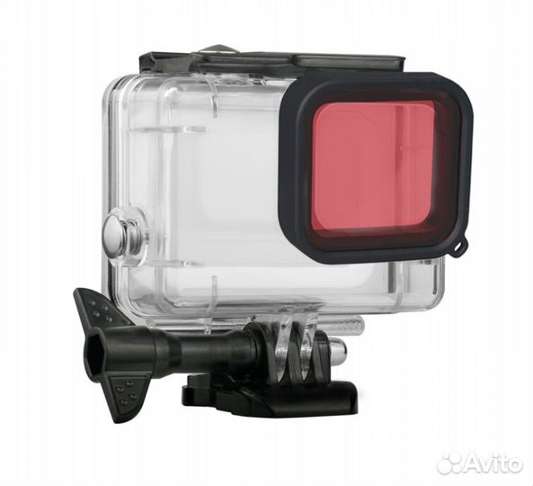 Аквабокс чехол + 3 фильтра для GoPro Hero 7 до 45м