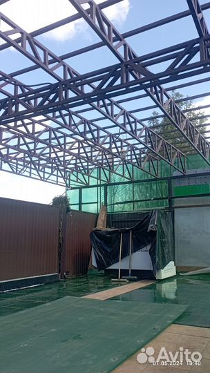 Изготовление ферм. Металоконструкции