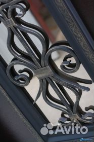 Дверь для коттеджа с ковкой бесплатная доставка