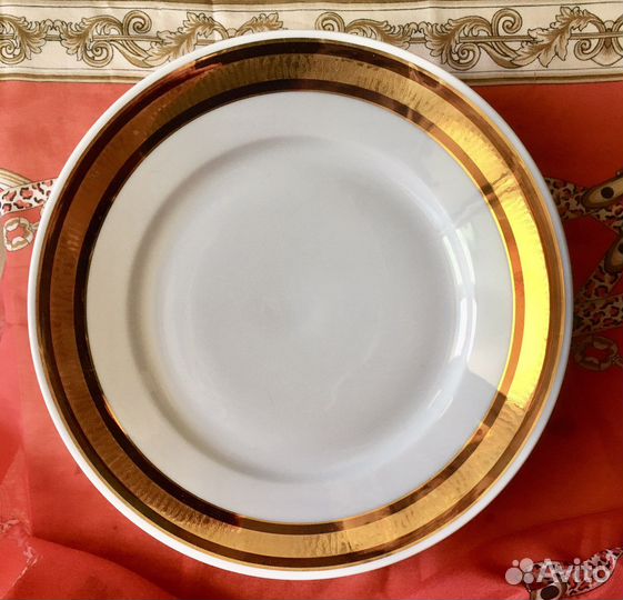 Тарелки сервиза гдр 6 шт 24 см