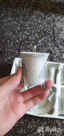 Кофейный сервиз. Япония. Yamasen 24ct gold