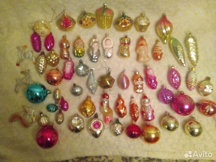 Елочные игрушки СССР