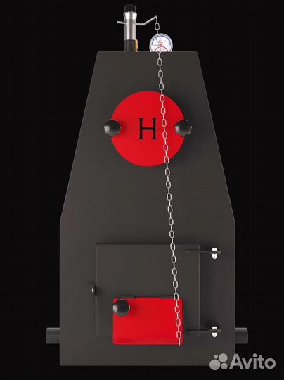 Твердотопливный котёл 8 квт