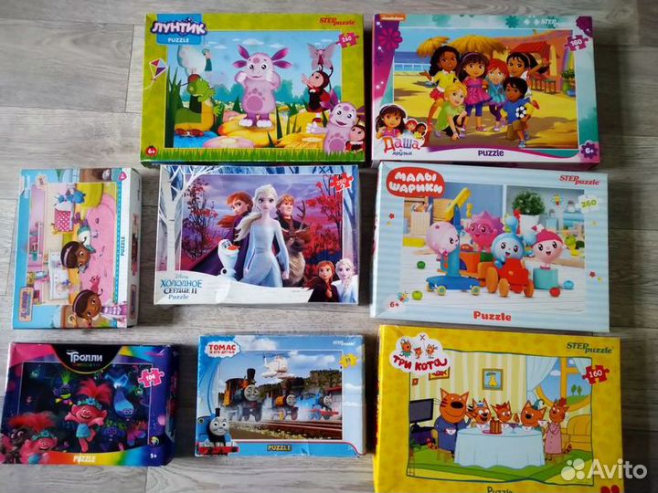 Пакет - Настольные игры и пазлы