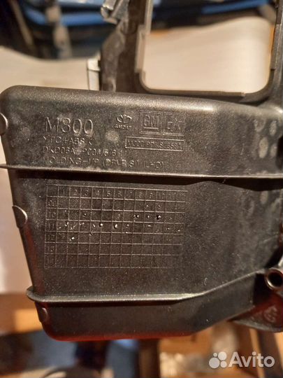 Накладка торпеды левая chevrolet spark m300