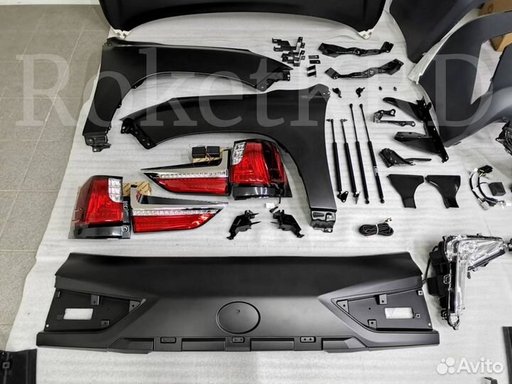 Рестайлинг Lexus LX 570 из 08-15 в 2021 г