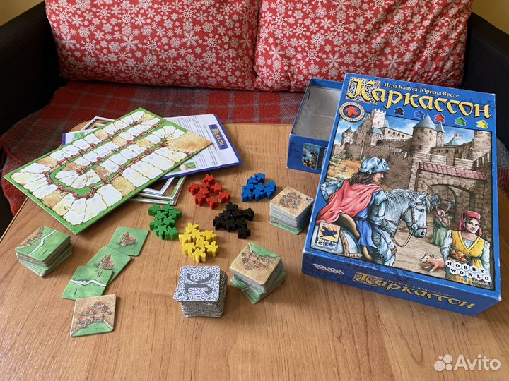 Легендарная настолка Каркассон состояние как новая