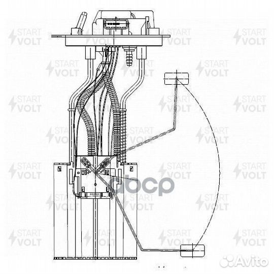 Модуль топливного насоса SFM1005 startvolt