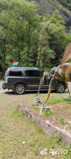 Из Адлера в Абхазию Гагра Рица. Infiniti 7 мест