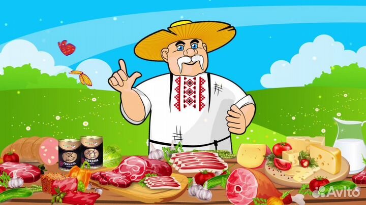 Продавец кассир в продуктовый магазин