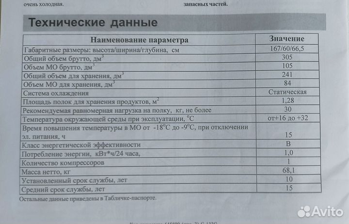 Холодильник бу