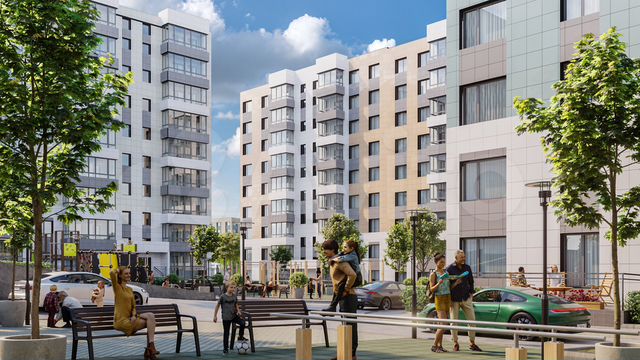 1-к. квартира, 43,6 м², 3/9 эт.