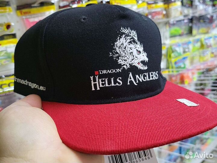 Dragon Snap Back Hells Anglers судак бейсболка