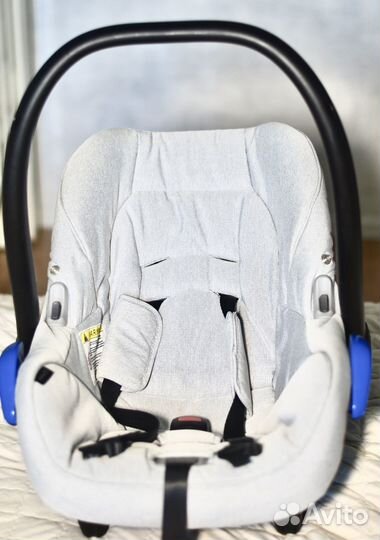 Детское автокресло Roan kite silver black