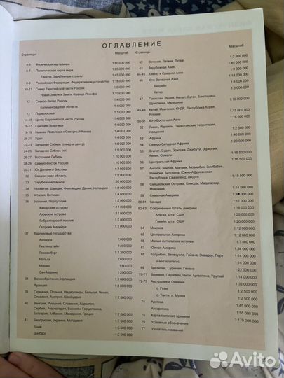 Атлас мира учебный