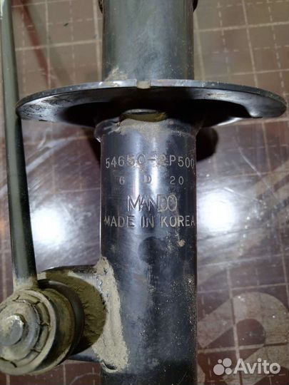 Передние амортизаторы Kia Sorento II