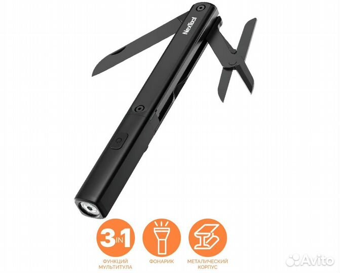 Фонарик с мультитулом Xiaomi Nextool N1