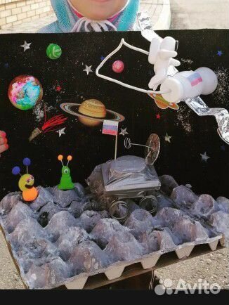 Поделки ко дню космонавтики