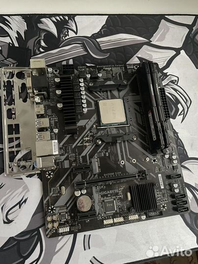 Ryzen 7 2700+B450M S2H+16 озу