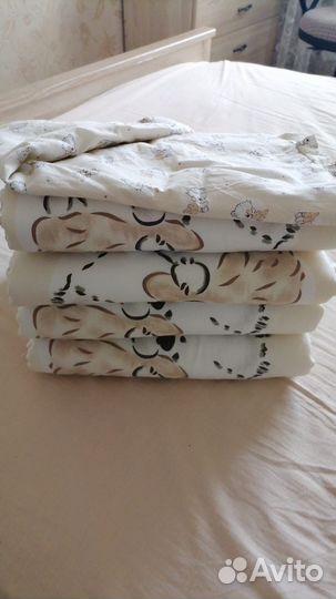 Комплект постельный детский в кроватку