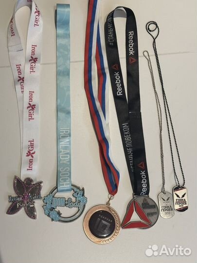 Медали 6 штук