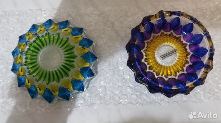 2 пепельницы Lavorazione A Mano Arte