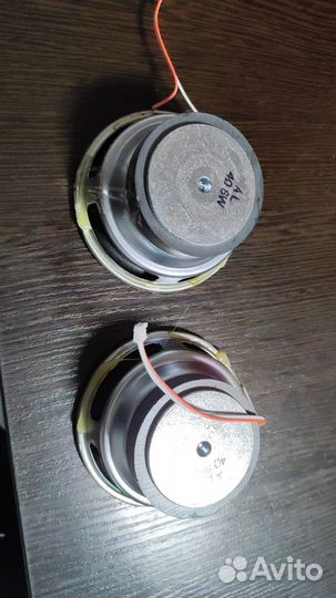 Динамики 4 Ом 8 Вт диаметр 9 см