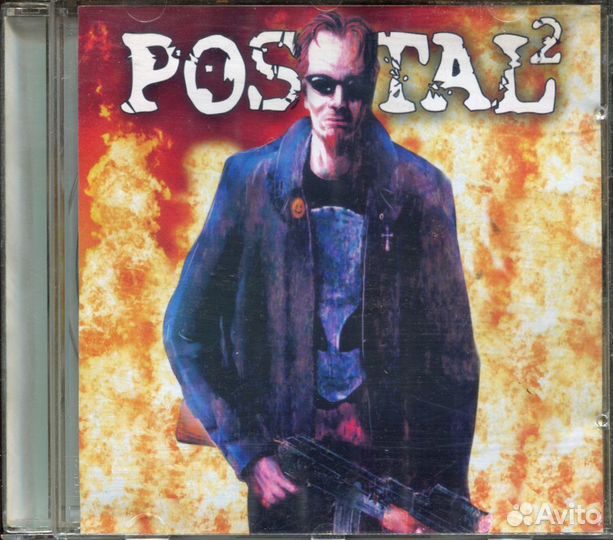 Post ii. Postal 2 обложка. Postal 2 обложка диска. Чувак постал 2 обложка. Чувак постал 2 арт.