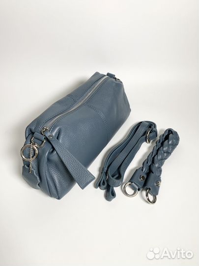 Сумка натуральная кожа 30 см