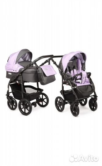 Коляска 2 в 1 Babyton Rocky Purle