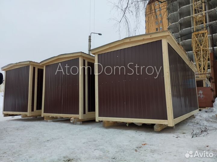 Бытовка для дачи привезем за 6 часов