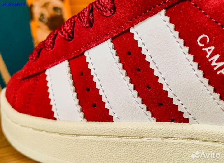 Кроссовки Adidas Campus RED